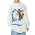 Fashion Men&#39;s Angel Alphabet Print Hoodie